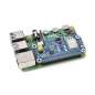 LC29H Series Dual-band GPS Module for Raspberry Pi, Dual-band L1+L5 Positioning, (BS) GPS/RTK HAT (WS-25280)