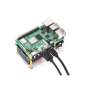 UPS HAT (D) for Raspberry Pi, Supports 21700 Li battery (NOT included), 5V Uninterruptible Power Supply, Pogo Pins (WS-25567)