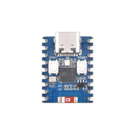 ESP32-C3 Mini Dev. Board, ESP32-C3FN4 Single-core 160MHz, 2.4GHz Wi-Fi & Bluetooth 5 (WS-25532)