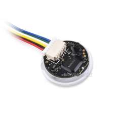 Round 2D Codes Scanner Module, Barcode/QR code Reader, LED Indicator,Small Size (WS-25515)