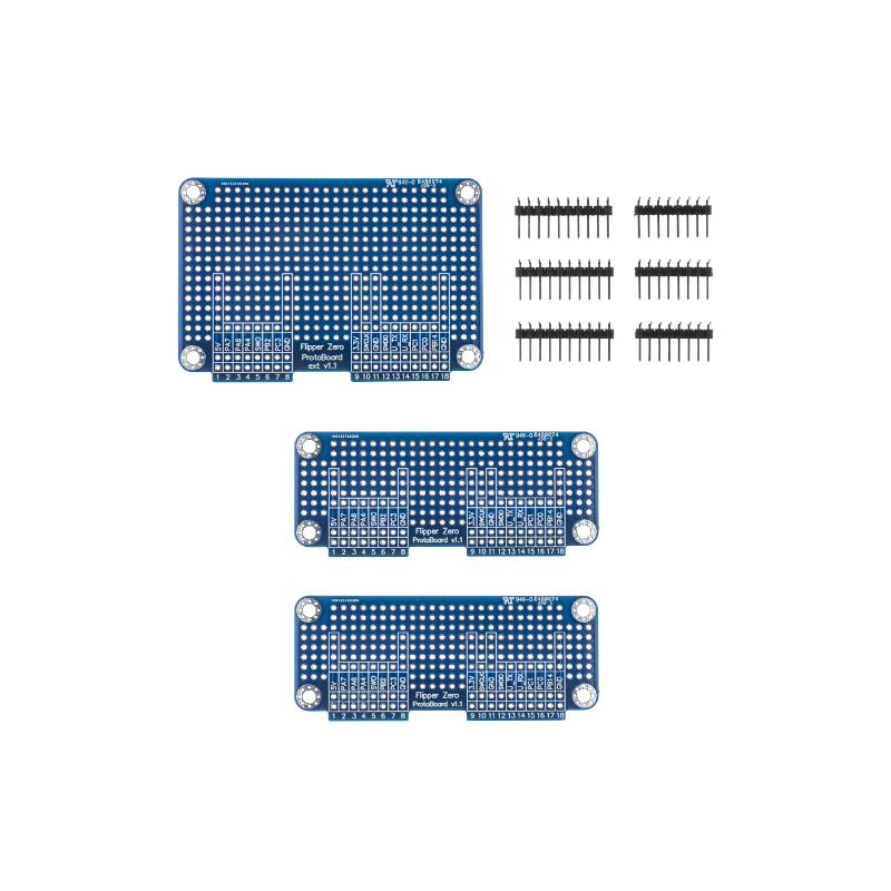 Prototyping Boards for Flipper Zero - DIY modules, specially made for Flipper Zero GPIO header