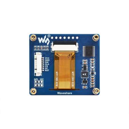 1.54inch OLED BLUE Display Module, 128×64 Resolution, SPI / I2C Communication (WS-25513)