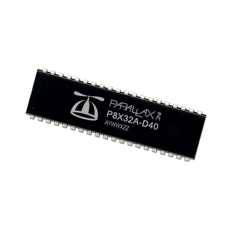 P8X32A-D40 (Parallax) Propeller Chip - 40-Pin DIP Chip