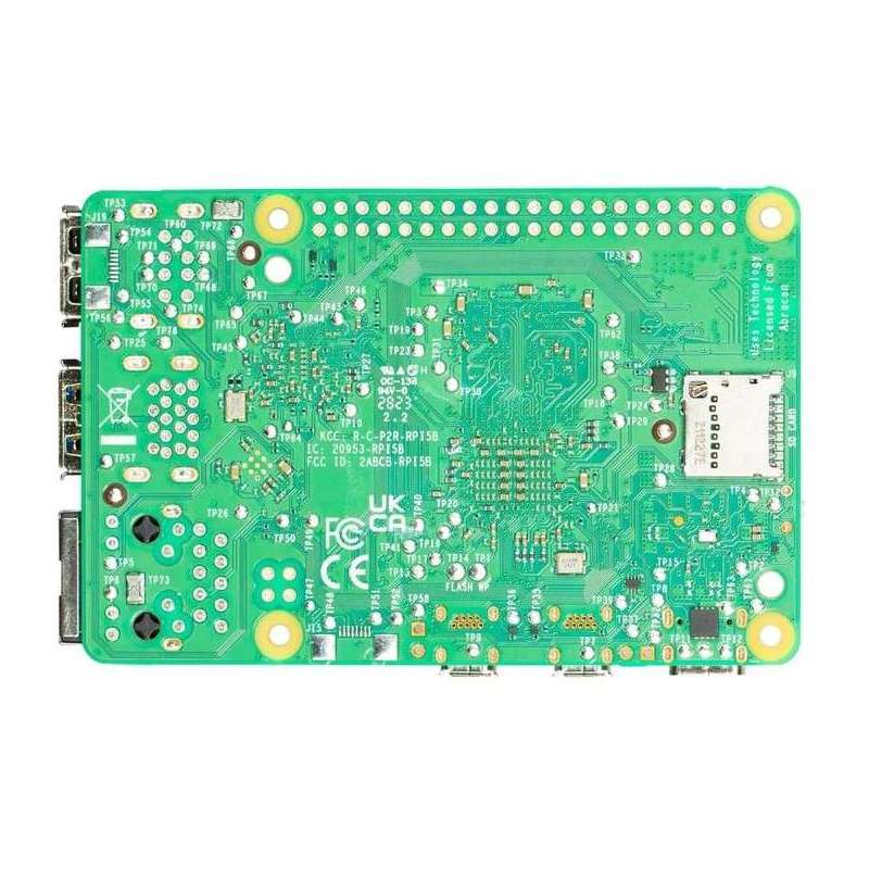 Raspberry Pi 5 8GB - BCM2712, 800MHz VideoCore VII GPU, 2×4-Lane MIPI