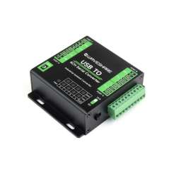 Industrial USB To 4-Ch Serial Converter, Original FT4232HL Chip, Supports USB To RS232/485/422/TTL (WS-25790)