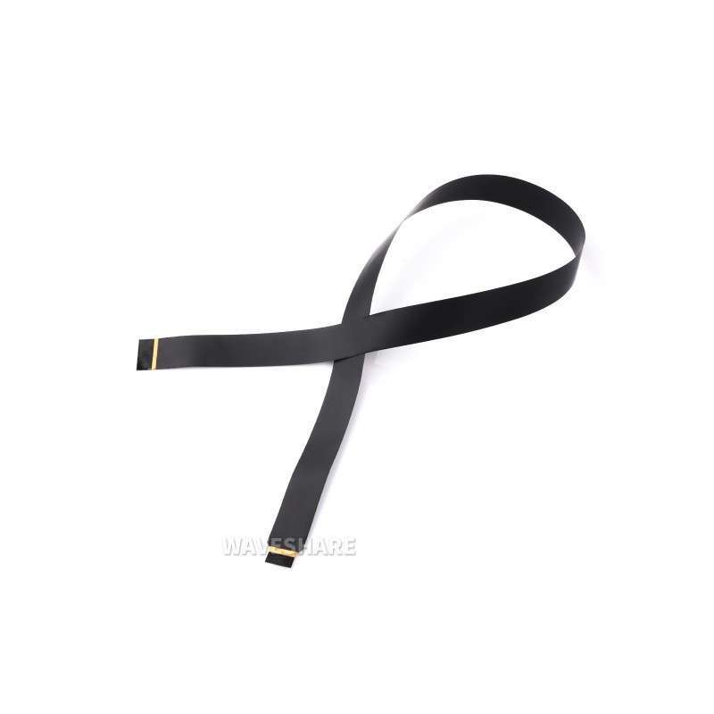 Cable Flexible FPC DSI para Raspberry Pi 5 de Waveshare, 22Pin a 15Pin Cable Flexible FPC DSI para Raspberry Pi 5 de Waveshare, 22Pin a 15Pin