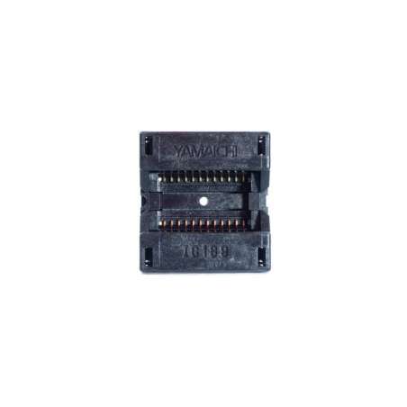 IC189-0442-065N  THT socket for SOP44, TSOP TYPE I & II packages, Pitch from 0.40 mm up to 1.27 mm