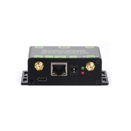5G M.2 to Gigabit Ethernet Converter, 5G M.2 to USB3.1, Aluminum Case, Quad Antennas, for 5G Module (WS-26059)