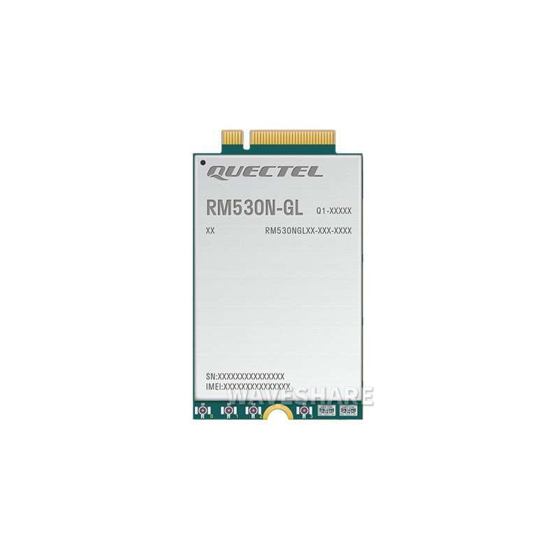 Quectel RM530N-GL IoT 5G Global Band Module, 5G Sub-6G & mmWave Module, M.2 Form Factor With 3GPP (WS-25926)