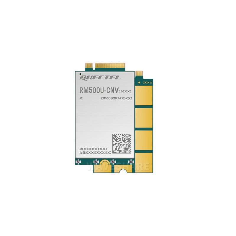 Quectel RM500U-CNV 5G Sub-6 GHz Module, M.2 Form Factor (WS-26153)