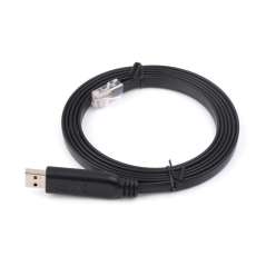 Industrial USB To RJ45 Console Cable, USB Type A to RJ45 Console Male Port,FT232RL, 1.8m (WS-26012)
