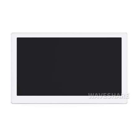 7Inch Silver USB Monitor, PC Case Secondary Screen /RGB Ambient, IPS Panel, 800×480/1024×600  (WS-26188)