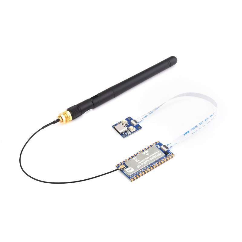 RP2040-LoRa HF Development Board, SX1262 RF Chip, Long-Range incl.USB-C board+FPC cable (WS-26542)