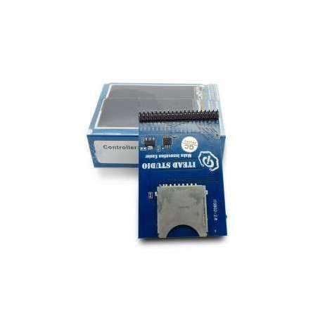 ITDB02-2.8 2.8"TFT LCD 65K color 320x240 ILI9325DS Parallel 8 Bit, SD card socket
