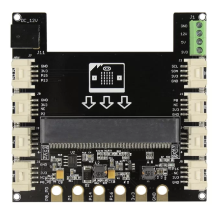 Crowtail-Base Shield for Microbit-V2.2 (ER-DTS03558C-V2)
