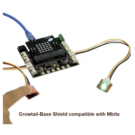 Crowtail-Base Shield for Microbit-V2.2 (ER-DTS03558C-V2)