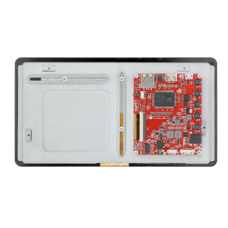 CrowVision 7.0 Inch Touch HDMI 1024x600 IPS LCD for Raspberry Pi ...