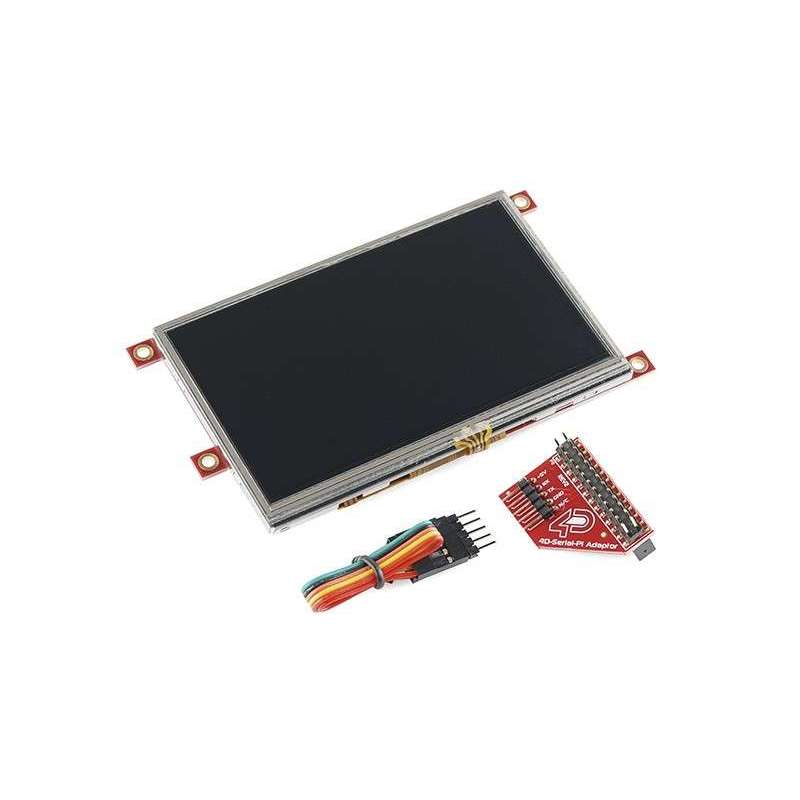 Raspberry Pi LCD Display Module 3.2" Touch. uLCD-32PTU-PI (SparkFun LCD-11743)