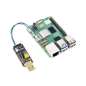 USB to UART Debugger Module for Raspberry Pi 5, USB-A, UART High Baud Rate (WS-26619)