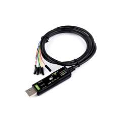 Industrial USB TO TTL (C) 6pin Serial Cable,FT232RNL, Multi Protection With Hardware Flow Control (WS-26739)