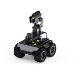 RaspRover Open-source 4WD AI Robot, Dual controllers, All-metal Body, Computer Vision, Suitable for Raspberry Pi 4B (WS-26820)
