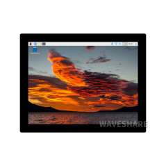8inch Capacitive Touch Display, 8inch Monitor, 768×1024, Toughened Panel, HDMI, IPS Panel, 10-Point Touch (WS-27026)