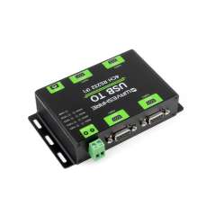 Industrial Isolated USB To 4-Ch RS232 Converter, USB To Serial Adapter, FT4232HL (WS-27022) RS232 Female Port