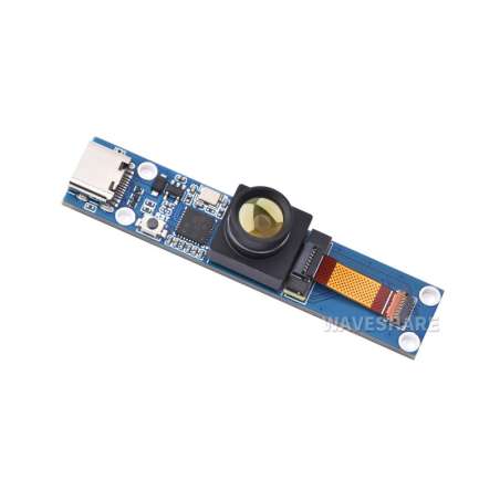 Long-wave IR 45° FOV, USB-C,Thermal Imaging Camera Module, Raspberry Pi IR Camera, 80×62 Pixels (WS-25288)