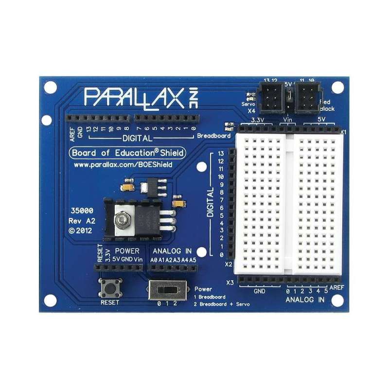 Board of Education Shield for Arduino (Parallax 35000)