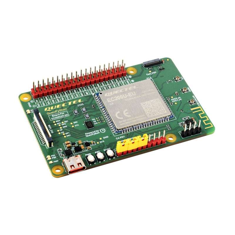 EC200U-EU C4-P01 Development Board QuecPython, Multi-Mode & Multi-Band Support, LTE Cat-1/BT GNSS (WS-27095)