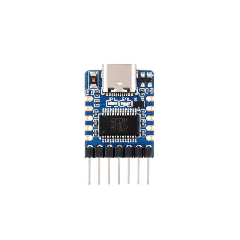 USB To UART (TTL) Mini, Over-current/voltage Protection, TTL Serial Converter, USB To TTL (WS-27351)
