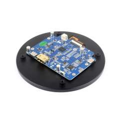 4inch HDMI Round Touch Display, 720 × 720, IPS, 10-Point Touch, Round LCD, Optical Bonding Glass Panel (WS-27486)