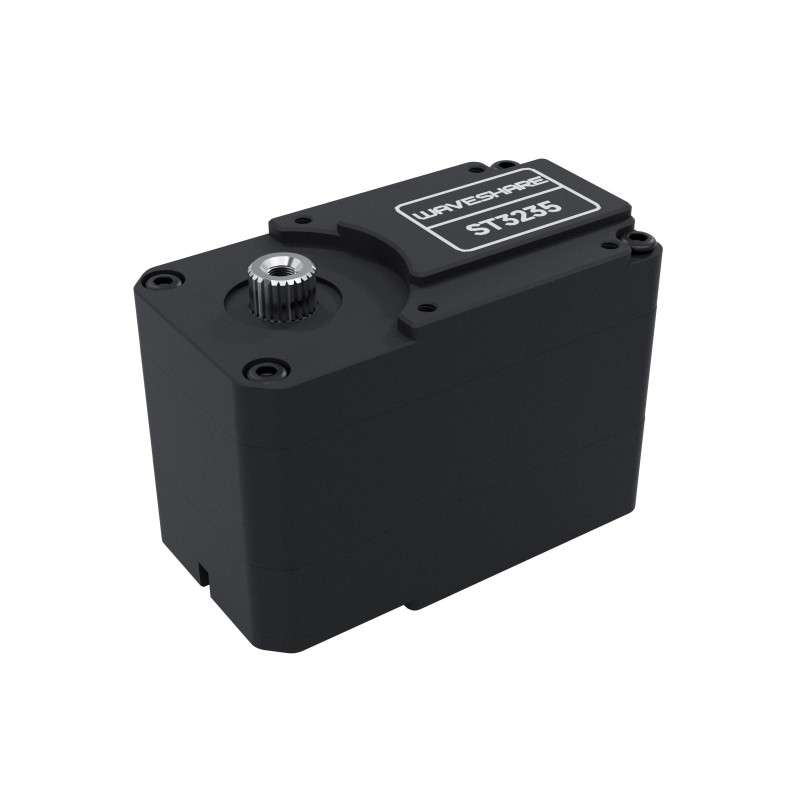 30kg.cm ST3235 Serial Bus Servo, High Precision, Al Case, Programmable 360 Degrees Magnetic Encoder (WS-27166)