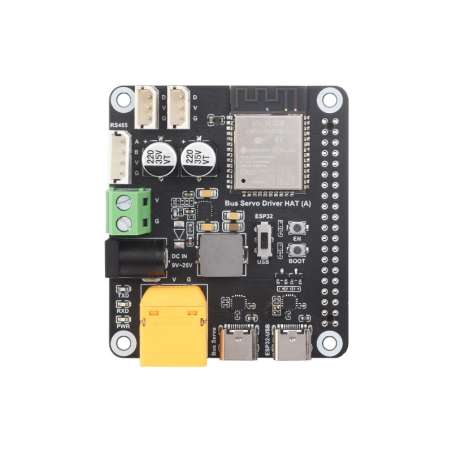 Waveshare Serial Bus Servo Driver HAT, Integrates ESP32