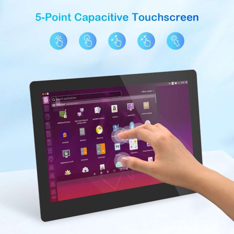 CrowVision 11.6” Raspberry Pi Capacitive Touch Display HD 1366x768 IPS ...