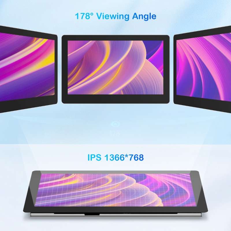 CrowVision 11.6” Raspberry Pi Capacitive Touch Display HD 1366x768 IPS ...