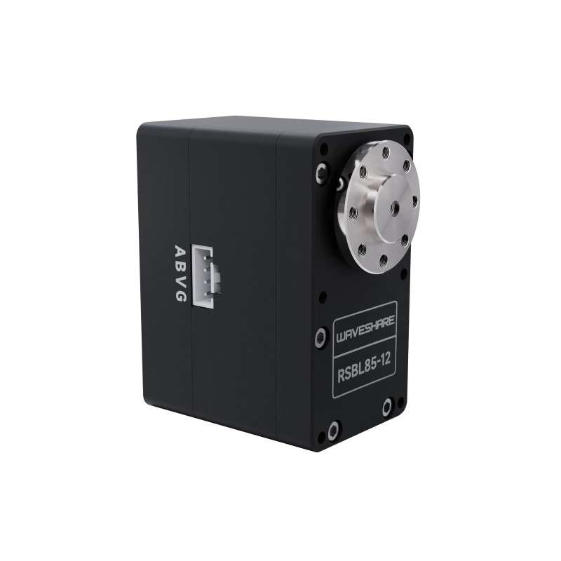 85kg.cm (12V) RSBL85-12 Servo Motor, High Precision, Aluminum, Programmable 360° Magnetic Encoder (WS-27163)