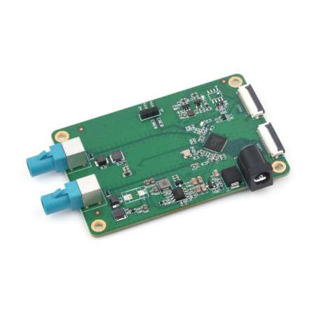 2-Ch GMSL Camera Adapter Board, Equipped MAX9296A Deserializer, High-Speed, Compatible With Jetson Orin (WS-27519)