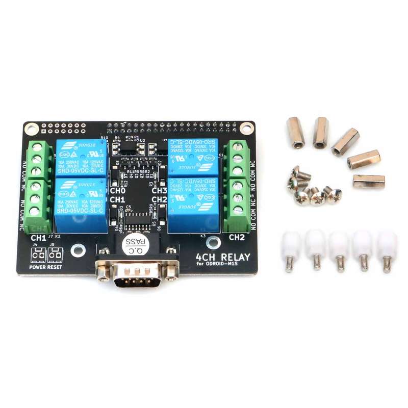 4 Channel Relay board for M1S (G231023252486)