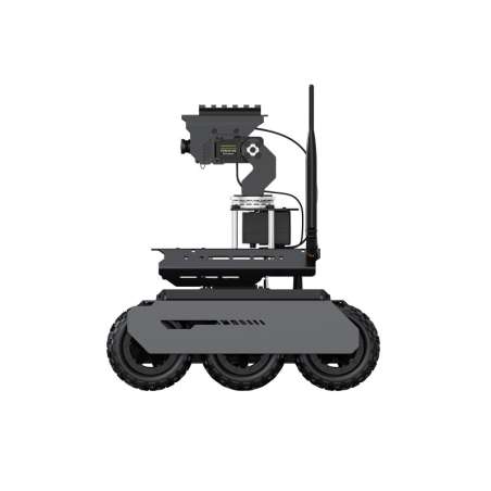 UGV Rover 6 Wheels 4WD AI Robot Jetson Orin 360° Flexible Omnidirectional Pan-Tilt, Orin Nano 4GB (WS-27773)