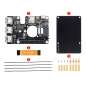 PCIe to M.2 4G/5G And USB 3.2 HAT for Raspberry Pi 5, SIMCom/Quectel 4G/5G, High-speed  (WS-27698)