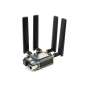 RM502Q-AE 5G HAT for Raspberry Pi, quad antennas LTE-A, multi band, 5G/4G/3G (WS-22716)