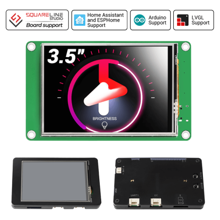 CrowPanel Pico Display-3.5 inch 480x320 HMI Module TFT LCD Touchscreen RP2040 C/C++/MicroPython/LVGL (ER-DIS01135P)