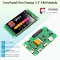 CrowPanel Pico Display-3.5 inch 480x320 HMI Module TFT LCD Touchscreen RP2040 C/C++/MicroPython/LVGL (ER-DIS01135P)