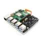 PCIe To 4-Ch USB3.2 Gen1 Board (C) For Raspberry Pi 5, Up To 5Gbps PCIe Adapter (WS-27834)