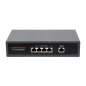 120W Gigabit Ethernet PoE Switch, 4x PoE+ Ports, Up To 30W Per Port, 802.3af/at High-Speed 10/100/1000M (WS-27430)