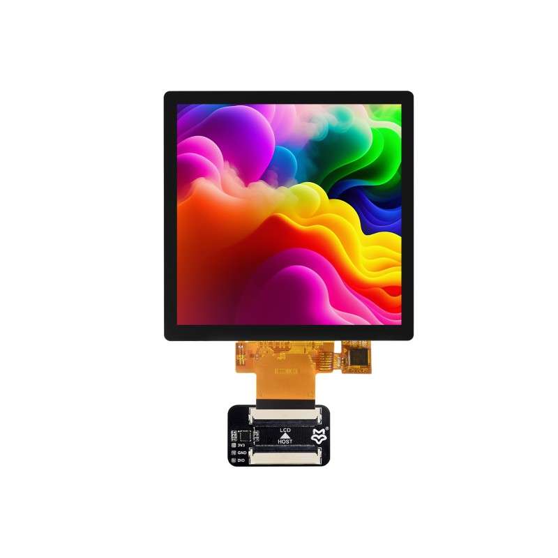 4inch IPS Capacitive Touch Display, 480x480 Pixels, RGB, Compatible Luckfox Pico Ultra Development Board (WS-27738)