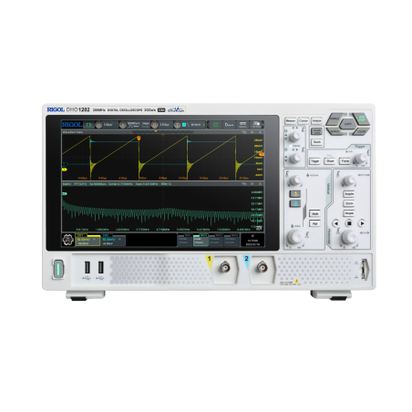 DHO1202U (Rigol) Digital Oscilloscope 2x200MHz, 2GSa/s, 50Mpts(opt.) 500,000wfms/s