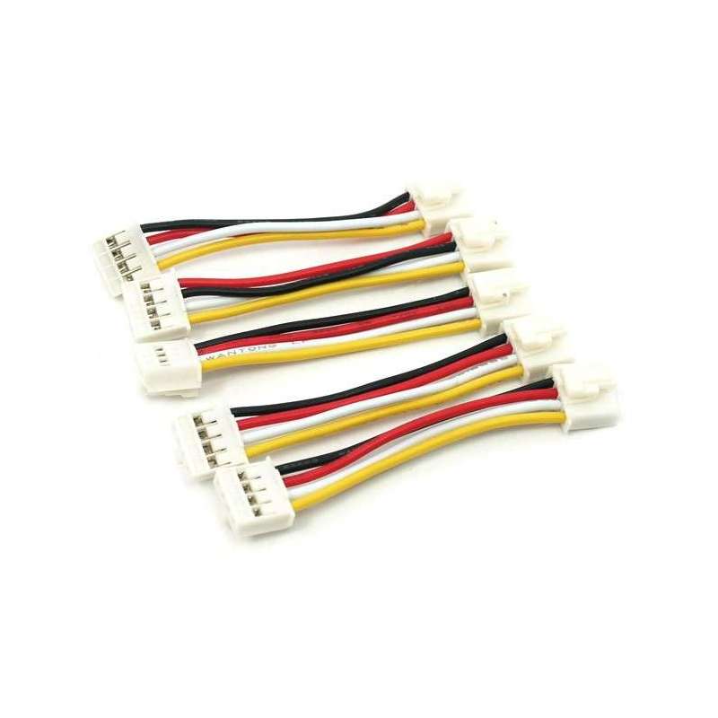 Grove - Universal 4 Pin Buckled 5cm Cable 5pcss Pack (Seeed 110990036)