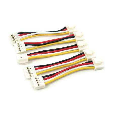 Grove - Universal 4 Pin Buckled 5cm Cable 5pcss Pack (Seeed ACC83054O)